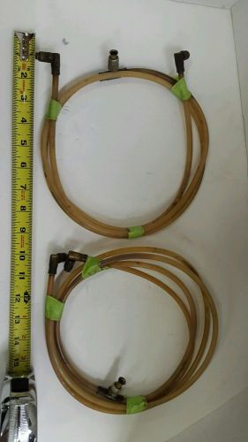 Ford 1966 66 67 fairlane convertible top lift motor hoses pair