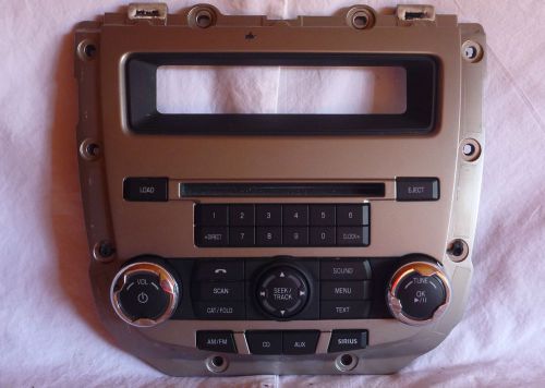2010 2011 ford fusion milan am fm radio panel face plate 9e5t-18a802-ad