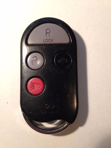 Oem infiniti kbraszu07 remote keyless entry key fob *for parts only*