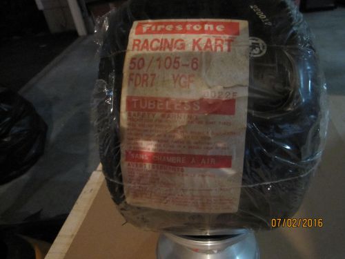 Go kart go cart racing firestone tire and rim