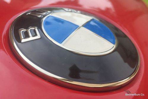 Genuine bmw metal hood emblem roundel e46 323i 323ci 328i 328ci 325i 325ci 325xi