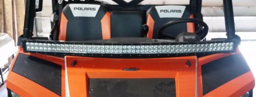 Polaris ranger 900 570 led light bar 50&#034; over hood complete kit 50000 lumens utv