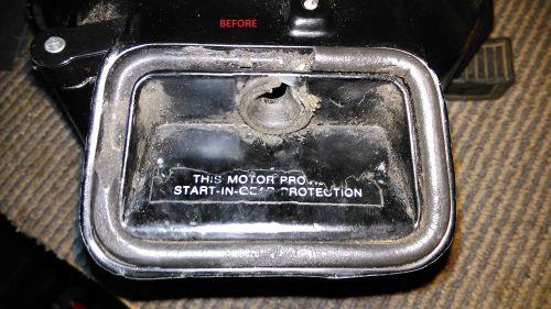 Mercury recoil starter to top cowl seal - 65499 1