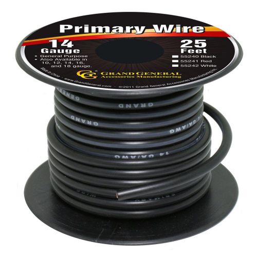 Black 14-gauge primary wire  (25ft)