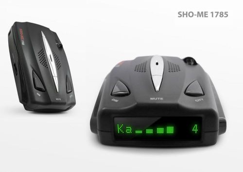 Sho-me 1785 brand new hi-end radar/laser detector total protection voice alerts