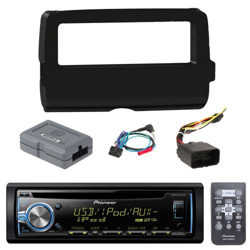 Scosche 2014 up harley touring  install adapter kit, pioneer usb cd aux receiver