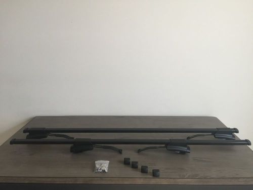 Thule 450/45058 crossroad system! 4locks&amp;keys, 8 new ec1 endcaps!