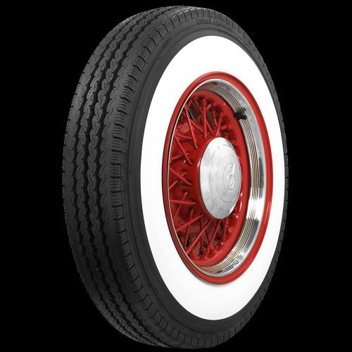 650r16 coker 3 1/4&#034; whitewall radial tire5 *set of 4* save!