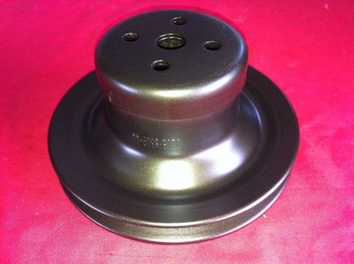 72 ford torino small block 302 351 v-8 ac water pump pulley 1 groove