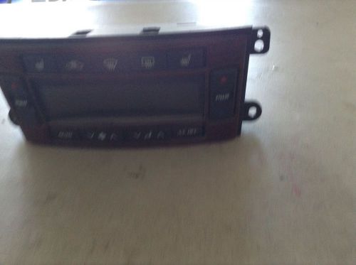 2004-2007 cadilac cts ac heater control with heated seats