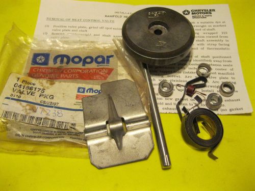 Nos mopar 1970-71 manifold heat control kit, 6 cylinder