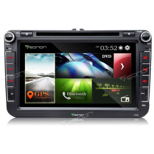 8" hd i car dvd player radio gps stereo for volkswagen vw jetta passat golf eos