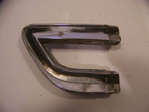 1964 chrysler 300 rh quarter panel end trim #2463132