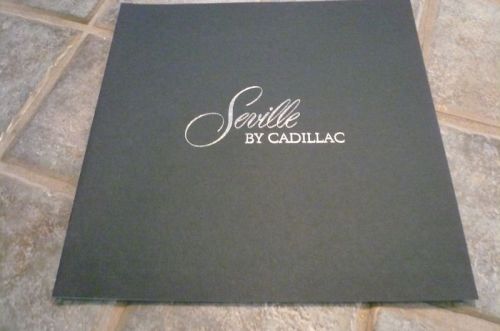 1977 cadillac seville sales brochure - vintage