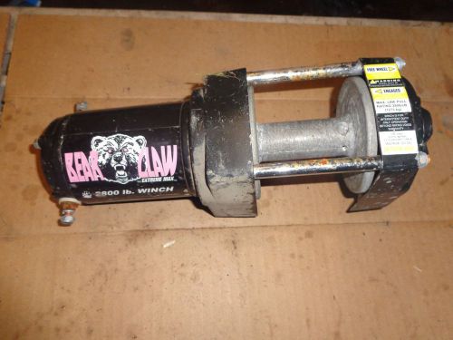 Bear claw 2800 lb winch
