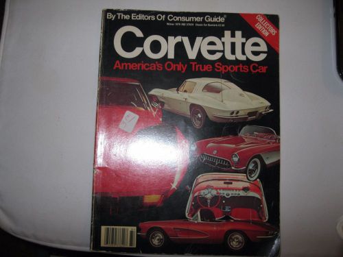 Collector&#039;s edition - corvette - america&#039;s only true sports car