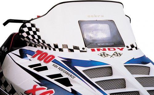 Powermadd 11123 cobra w/s indy wh/blk s/m