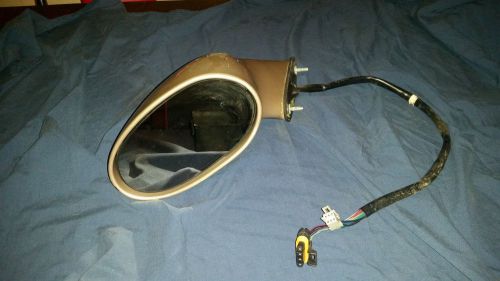 1999 oldsmobile aurora left driver side rear view mirror with wiring