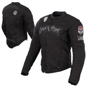 Speed & strength womens six speed jacket black s/small