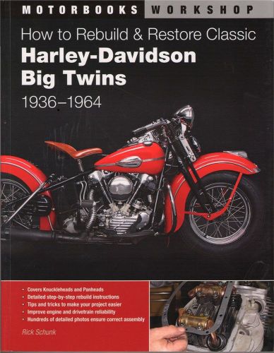 Repair - restore harley davidson panhead &amp; knucklehead engine motorcycles