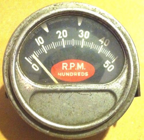 Vintage sun tachometer -- nice