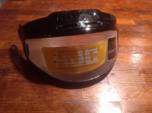 0xl hjc helmet antifog double lens shield minor blemishes never used