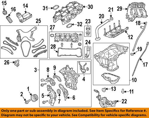 Mopar oem 5184562ac engine parts-intake manifold gasket