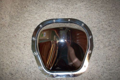 Chrome ford super duty f-250 f-350 excursion rear differential cover