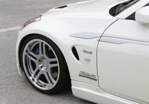 Ings+1 lx ings style frp side replacement fender for nissan 350z z33 fairlady z