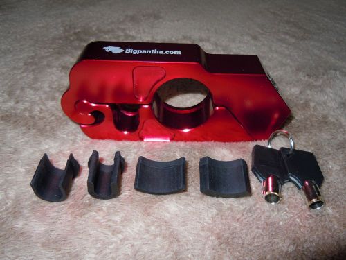 Bigpantha motorcycle lock - a grip / throttle / brake / handlebar lock to secure