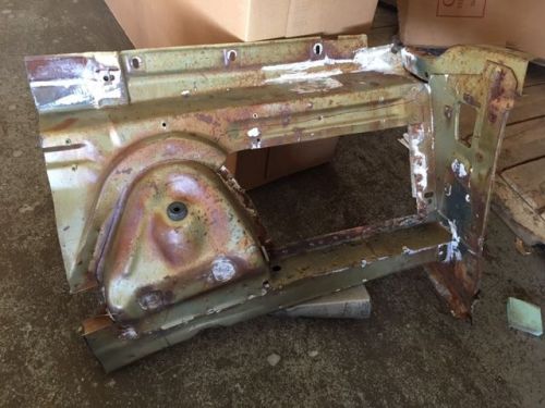 66-67-68-69-70 charger road runner gtx left frame rail section