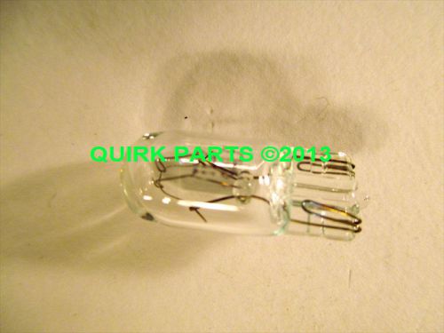 Nissan 194 bulb fits most license plate lights genuine part# 99990-s0194 oem new