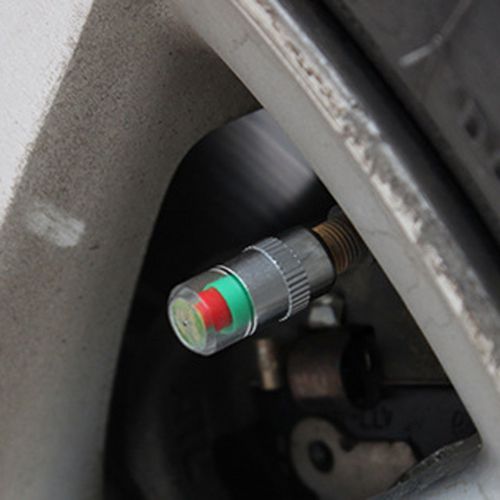 4pcs car wheel tire valve stem aluminum tire pressure monitor cap cover in stock