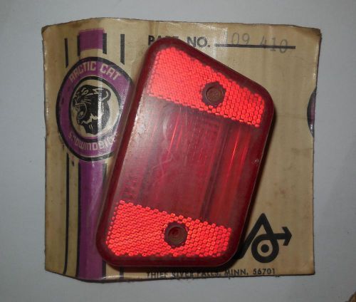 Arctic cat tail light lamp lens nos 0109-410 vintage nos lynx panther 440