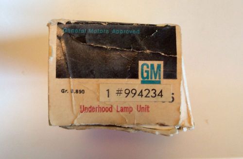 Genuine gm under hood lamp unit.  1967-1972 chevy camaro, nova, and chevelle.