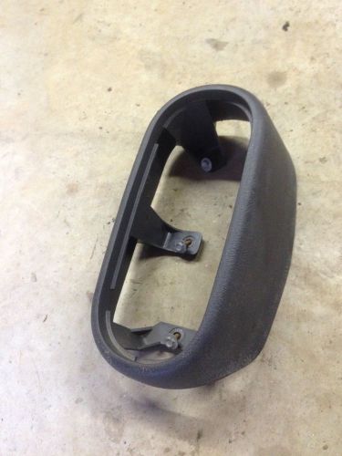 94-02 dodge ram pickup transfer case lever plastic cover shroud trim 4x4 oem