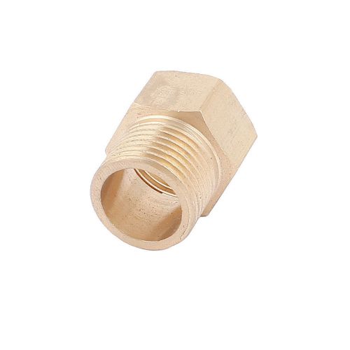 1/2bsp male to 5/8bsp female threaded hex reducing bushing pipe adapter