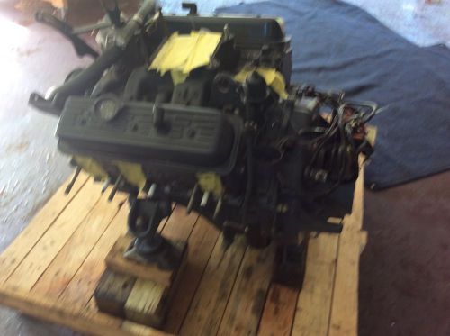 1989 omc cobra 4.3 l v6 long block inboard engine freshwater