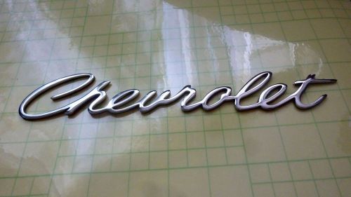 1pcs metal car trunk rear letters emblem badge sticker for chevrolet