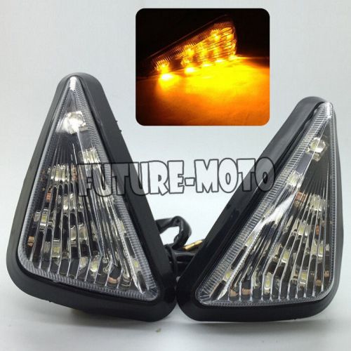 Universal motorcycle 10led turn signal light indicator blinker lamp amber honda