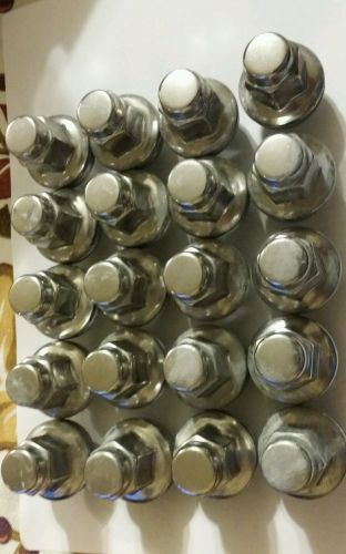 20 toyota tundra+others factory oem polished stainless lug nuts 2007-2016