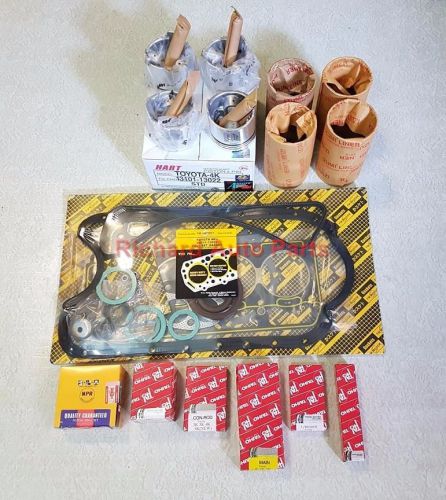 Toyota 4k corolla full engine rebuild kit overhaul