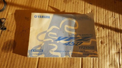 2004 yamaha yfz450 yfz 450 owners manual