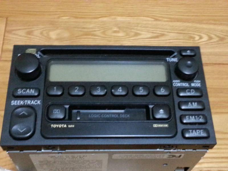 2000 toyota camry 86120-0c020 radio cd cassette player factory oem 