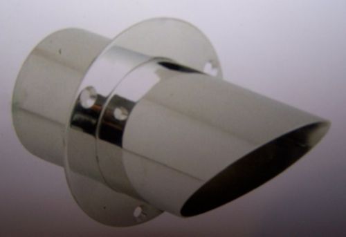 Marine / boat cut pipe exhaust outlet polished high performance ssep4.000-45