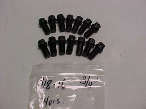 14 new 12 point head hardened 3/8-16 x 3/4"  bolts nascar