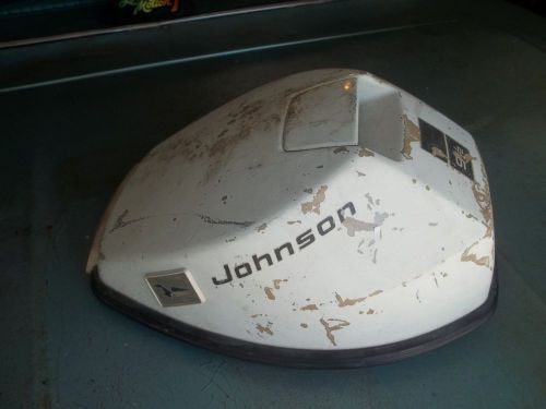 1960's 70's johnson 9 1/2 hp outboard engine cover