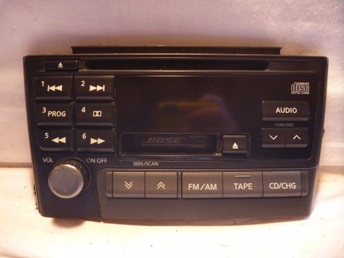 00 01 nissan maxima bose radio cd cassette face plate  pn-2383d cnb38 cy2383