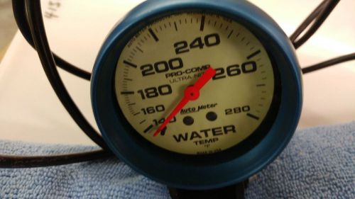 Autometer pro comp water temperture guage