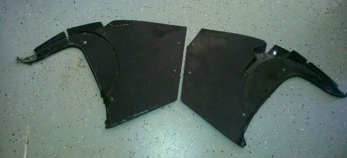 Original 1958 - 1662 corvette survivor kick panel vette door interior fiberglass